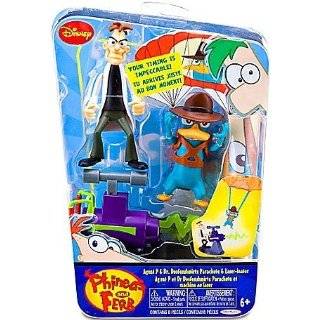  Disney Phineas and Ferb 2Pack Figure Set Agent P Candace 