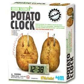 Green Science Potato Clock  