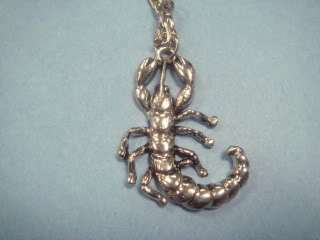 Scorpion Pewter Special Fashion Necklace with Chain  