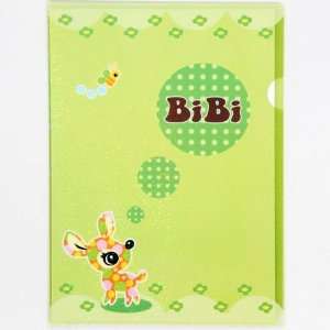  green deer A4 plastic file folder flowers Toys & Games
