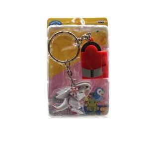  Pokemon Diamond and Pearl Figure Keychain w/Pokedex 