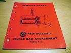 New Holland Parts Catalog   631 Sickle Bar Attachment