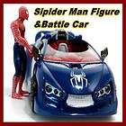SPIDER MAN Action Figures (Spiderman Fgure&Battle Car) 