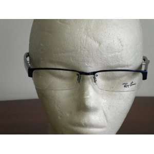 Ray ban Rx6182 Metallic Grey Blue 2507 53mm Eyeglasses