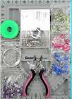 Jewelry Making STARTER KIT with Bead Board, Tool, Wire, Findings 