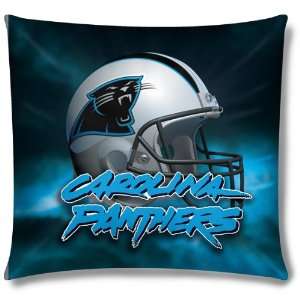  Carolina Panthers Photo Real NFL Pillow   18 x 18