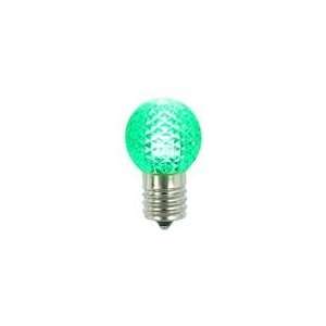 Club Pack of 25 LED Green G30 Christmas Replacement Bulbs 