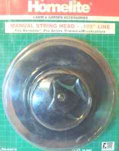 Homelite DA04019 A04019 Manual String Trimmer Head .105 Line OEM New 