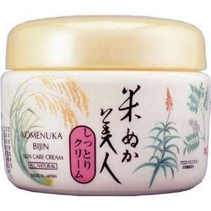   Bijin All Natural Skin Care Body Cream with Rice Bran   140g Beauty