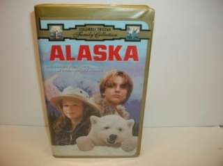 Alaska   VHS polar bear movie tape   Thora Birch, Charlton Heston 