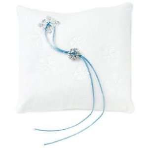  Winter Wonder Snowflake Ring Pillow