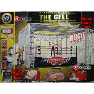  HELL IN A CELL   WWE REAL SCALE TOY WRESTLING RING