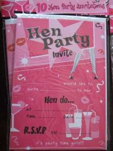 HEN PARTY ~ GIRLS NIGHT OUT ~ ACCESSORIES ~ GREAT FUN  