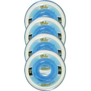   HOCKEY Wheels 4 pack FACTORY HALO BLUE Inline Skate