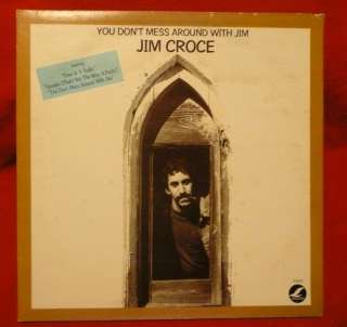 JIM CROCE LP you dont mess around with jim LIFESONG NM  