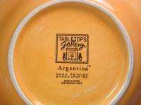 Tabletops Gallery Argentina Salad Plate Handpainted  