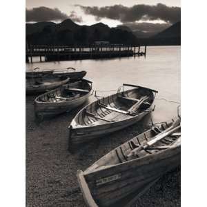  Rowing Boats, Derwent Water, Lake District, Cumbria, UK 