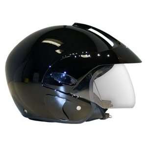  Large DOT Black 3/4 Open Face JIX Scooter Helmet 