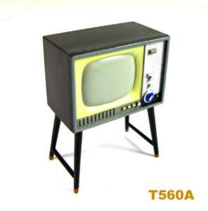   Miniature Classical Monochrome Television TV & fridge magnet toy