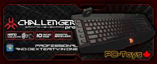 Thermaltake Challenger Pro Gaming Red Lighting Keyboard  