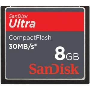  SanDisk Ultra   Flash memory card   8 GB   CompactFlash 