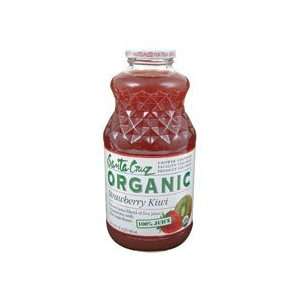 Santa Cruz Organic, Organic Strawberry Kiwi Juice, 12/32 Oz  