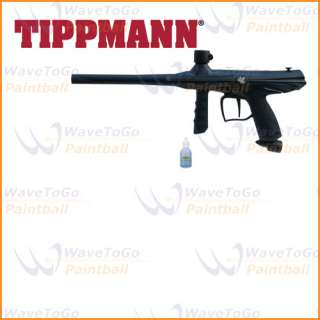 Tippmann Gryphon Basic Paintball Black Marker Gun + Oil  