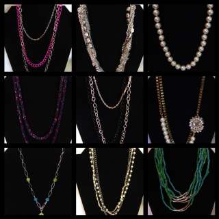 48pc Necklaces Bracelets Earrings & Rings Wholesale Lot  