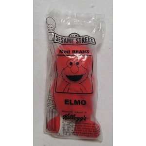 Sesame Street Kelloggs 1999 Mini Bean Bag Elmo Plush Toy 