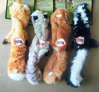 STUFFING FREE Dog Toy LARGE Critter  DOGS ARE CRAZY FOR  