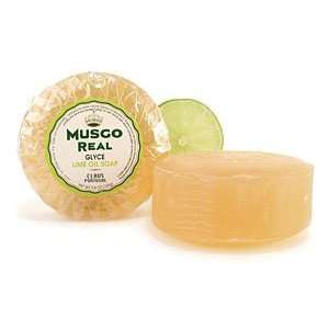  Musgo Real Glycerine Lime Facial Soap   5.8 oz. Beauty