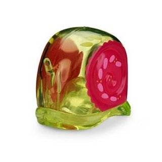 Xia Xia Crab Shells   Green/Yellow With Pink Swirl (collectible Shell 