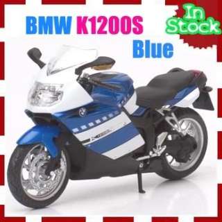 12 BMW K1200S Motor Bike Motorcycle Model diecast  