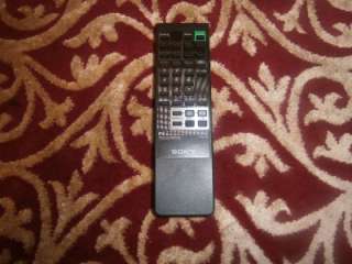sony trinitron rm 781 remote fully functioning works great has been 