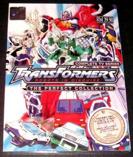 DVD Transformers Robots in Disguise TV Series Vol. 1 – 39 End 