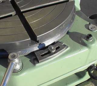 Walter type Rts 500 TG Rotary Table indexing tilting  