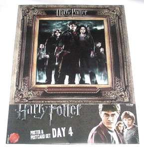 Harry Potter~Ultimate Collection Postcards+Poster~Day 4  