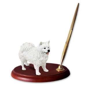  NEW Executive Desk American Eskimo Pen Set