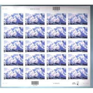  2001 Mt McKinley #C137 Airmail Pane of 20 x 80 cents US 