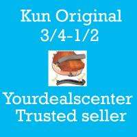 Genuine Kun Original Violin Shoulder Rest 3/4  1/2  