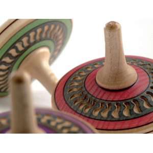  Wooden Spinning Top   Arabesk Toys & Games