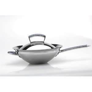  PGS Stainless Steel WOK with Cover Grill Accessory 