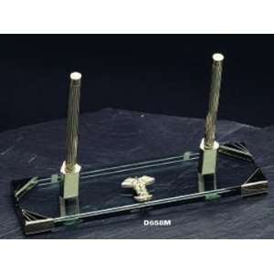  Desk Pen Stand with 2 Pens Medical Theme