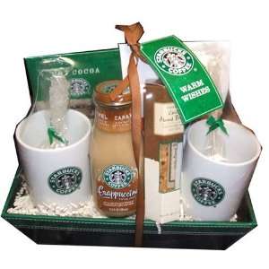 Starbucks Warm Wishes Christmas Holiday Gift Basket  