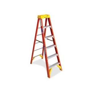    WER6206 Werner Company Stepladder,w/Can