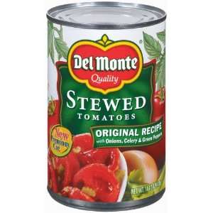 Del Monte Stewed Tomatoes   Original Grocery & Gourmet Food