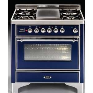  UM90FMPBL Majestic Collection 36 Freestanding Dual Fuel 