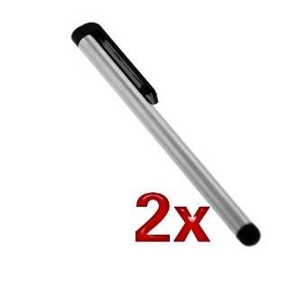 GTMax Silver Touch Screen Stylus Pen   2 Pack for T Mobile HTC myTouch 