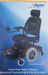 Powered Wheelchair Electric Wheelchair Adepta Medical NEW 6 wheel 