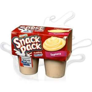 Hunts Snack Pack Pudding, Tapioca Grocery & Gourmet Food